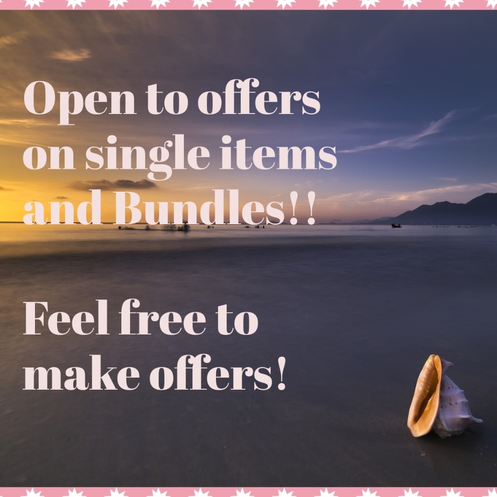 Closet clearout! Make an offer!